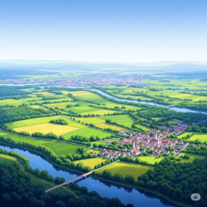 遠近法は色の濃淡が9割！空気遠近法でイラストを立体的に見せる